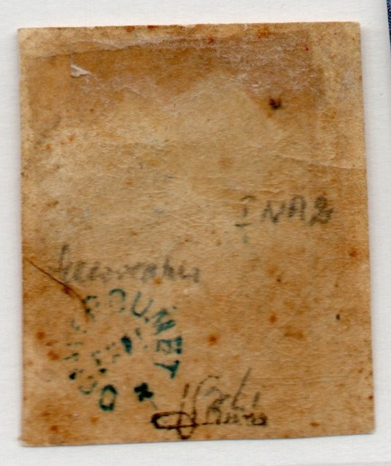 1859 - Mezzo grana arancio ,Cat n.1a nuovo con gomma originale. Firmato.