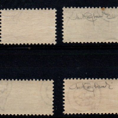 PACCHI IN CONCESSIONE 1953/55,RUOTA .Sassone n. 1/4. Gomma integra. Cert. Raybaudi. Leggera macchiolina sul valore da 50 lire.