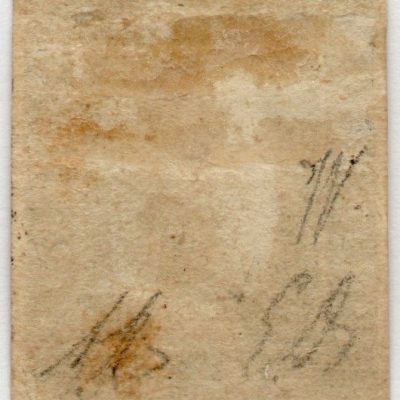 1859 - 50 grana lacca bruno ,Cat n.14 nuovo con gomma originale. Firmato.