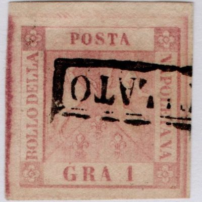 1858 Napoli Regno 1 grano n 3b
