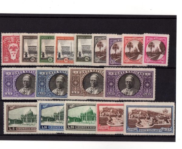 1933 Giardini e Medaglioni gomma integra