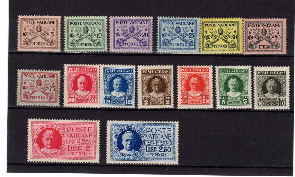 1929 Conciliazione + espressi gomma integra