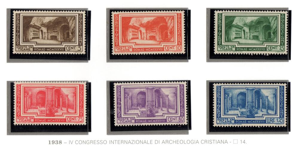 1938 Archeologia Cristiana gomma integra