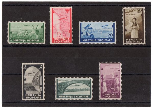 Posta aerea 1940 soggetti vari gomma integra