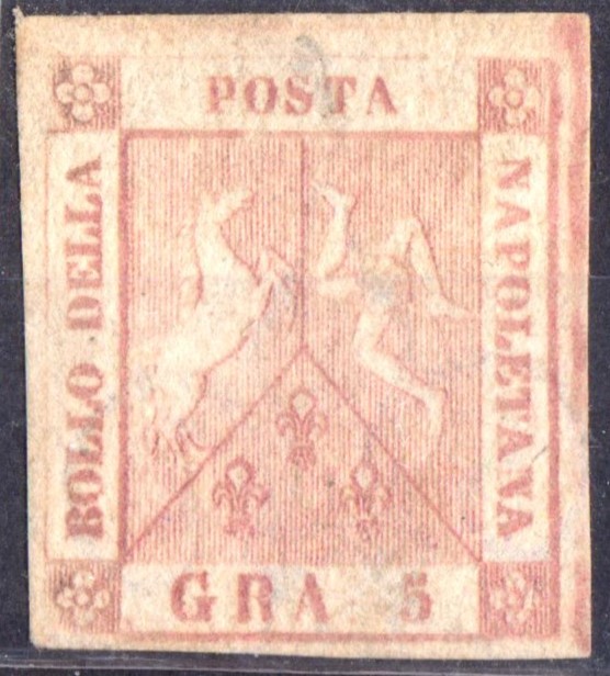 5 grana n 8 senza gomma e di splendida conservazione