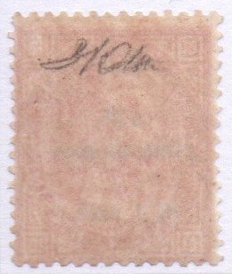 Regno 1863/65 "Cifra o effigie di V. Emanuele II". 40 cent rosa carminio De La Rue.Cat n. L 20 INTEGRO Certificato,Bruno Savarese Oliva