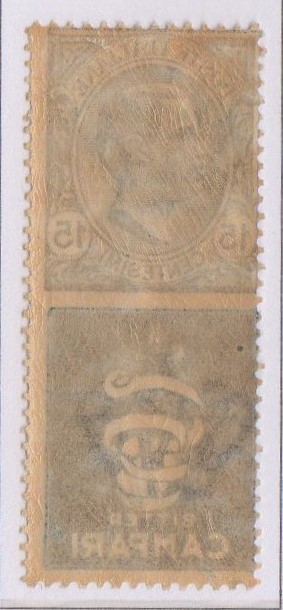 Regno 1924/25 - PUBBLICITARI - 15 cent BITTER CAMPARI, catalogo n.1, gomma integra.