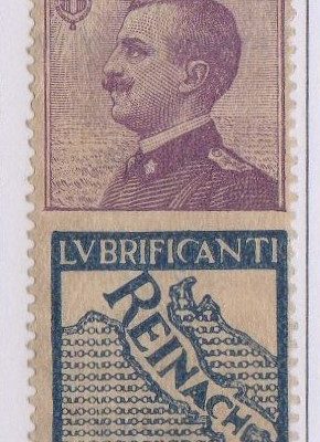 1924/25 - PUBBLICITARI - 50 cent LUBRIFICANTI REINACH, Catalogo Sassone n.14 , gomma integra.