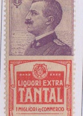 Regno 1924/25 - PUBBLICITARI - 50 cent TANTAL, Catalogo Sassone n.18 , LINGUELLATO