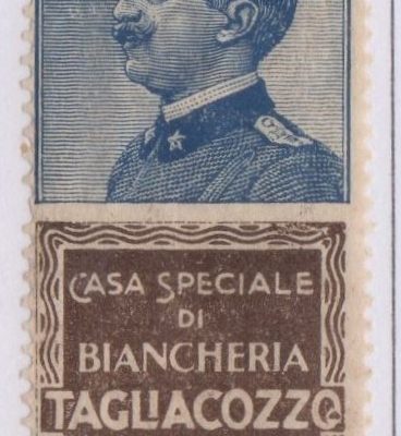 Regno 1924/25 - PUBBLICITARI - 25 cent TAGLIACOZZO, catalogo n.8, gomma integra. Perizia Diena