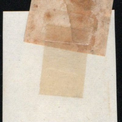 Regno 1862 -  VITTORIO EMANUELE III,Sassone 80 CENTESIMI GIALLO ARANCIO, n. 4. Annullato. Firmato.Annullo a cerchio semplice . GENOVA/22/MAG/63
