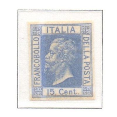 REGNO D'ITALIA - 1864 - SAGGI -  Effigie di Vittorio Emanuele  II su fondo a linee orizzontali . NON DENTELLATI .Catalogo Bolaffi n. P21h + P21b + P21aa.Certificato Fabris