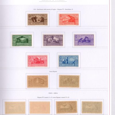 Regno 1930 Bimillenario Virgilio gomma integra