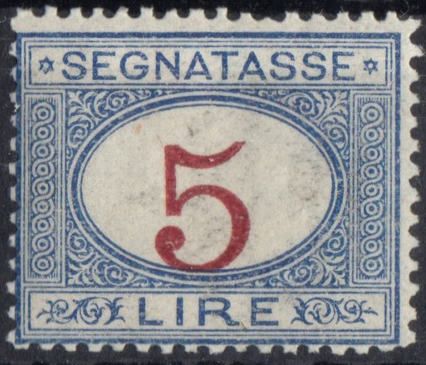 Regno segnatasse n 30 traccia di linguella firmato Merone