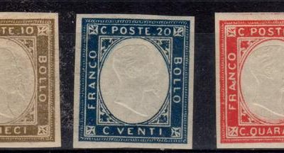 Province Napoletane 1861 serie non emessa gomma integra cert. Zappala