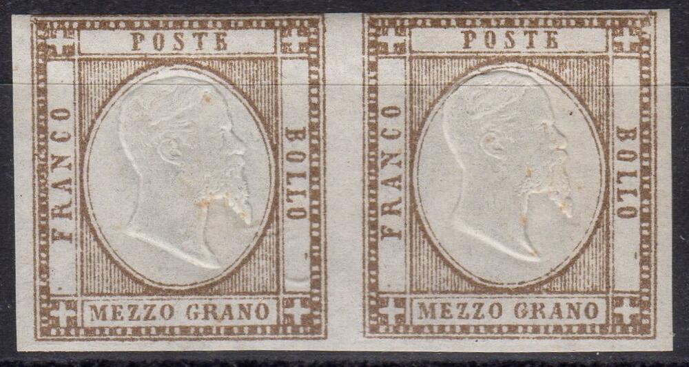 Province Napoletane 1861 lotto di 3 coppie dei n 18/19/22