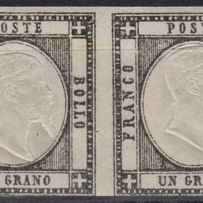 Province Napoletane 1861 lotto di 3 coppie dei n 18/19/22