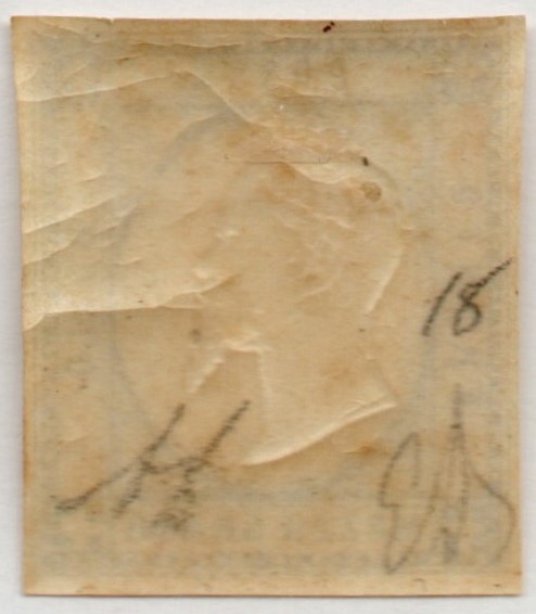 1861 - Mezzo grano nuovo, Catalogo n.18. Buona qualità. FIRMATO.
