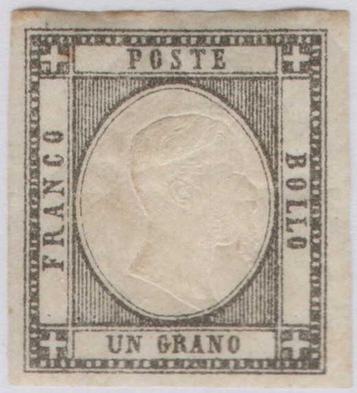 1861  - 1 grano nuovo, Catalogo  n.19a  Buona qualità.