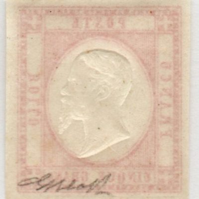 1861 - 5 grana nuovo, Cat n.21 Ottima qualità .Certificato Giulio Bolaffi.