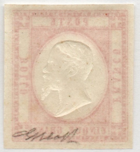 1861 - 5 grana nuovo, Cat n.21 Ottima qualità .Certificato Giulio Bolaffi.