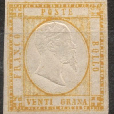  1861 - 20 grana nuovo, Catalogo n.23 Ottima qualità .